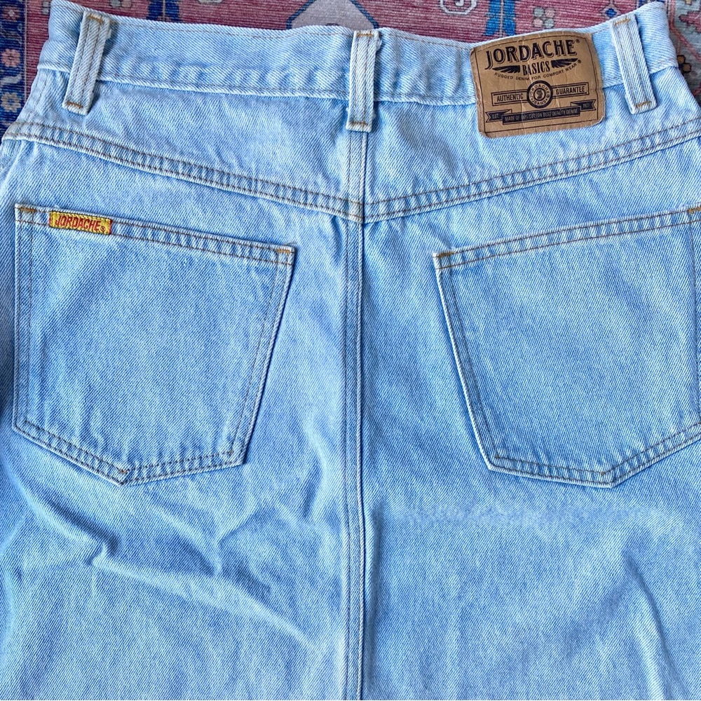 Vintage Jordache jean skirt